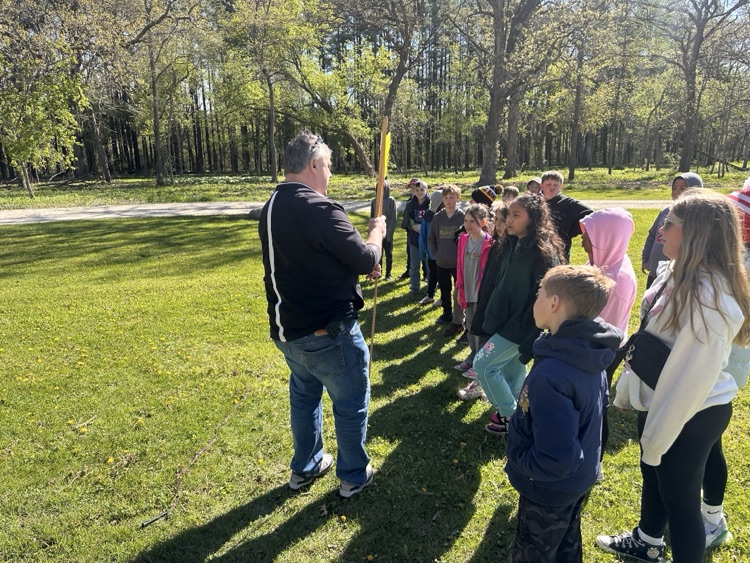 4th grade students participated in School of the Wild. They learned about outdoor cooking and about hunting and gathering. They got the chance to throw atlatls and tried bow and arrows. Sent from my iPhone