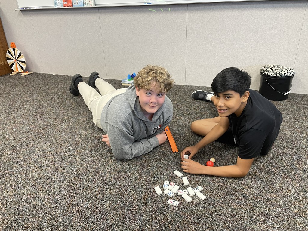 Middle School Endmester class Chain Reaction Champs kicked off their first build today! 🔔 Students are challenged to ring a bell using 1 ramp and a minimum of 3 unique steps in their chain reaction. The students can’t wait to see these creative designs come to life!