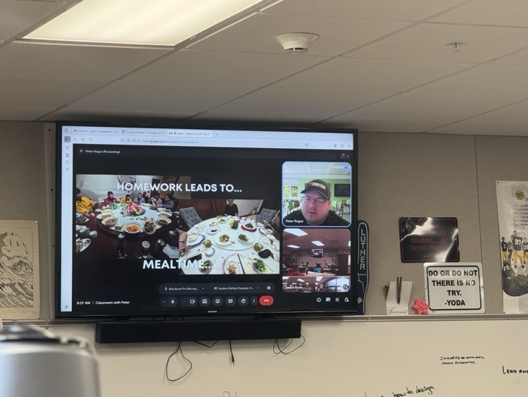 On Thursday, Peter Rogoz, from 76Proline, joined the Design the Sky class to help them understand how products made around the world make their way to US consumers. 