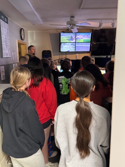 Students enjoyed learning about the many important jobs that take place at the courthouse today. Thank you for the tour of the jail, Deputy Gansen.  
