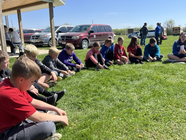 The fifth graders enjoyed a field trip to Norman Borlaug’s boyhood farm in Cresco today!! 