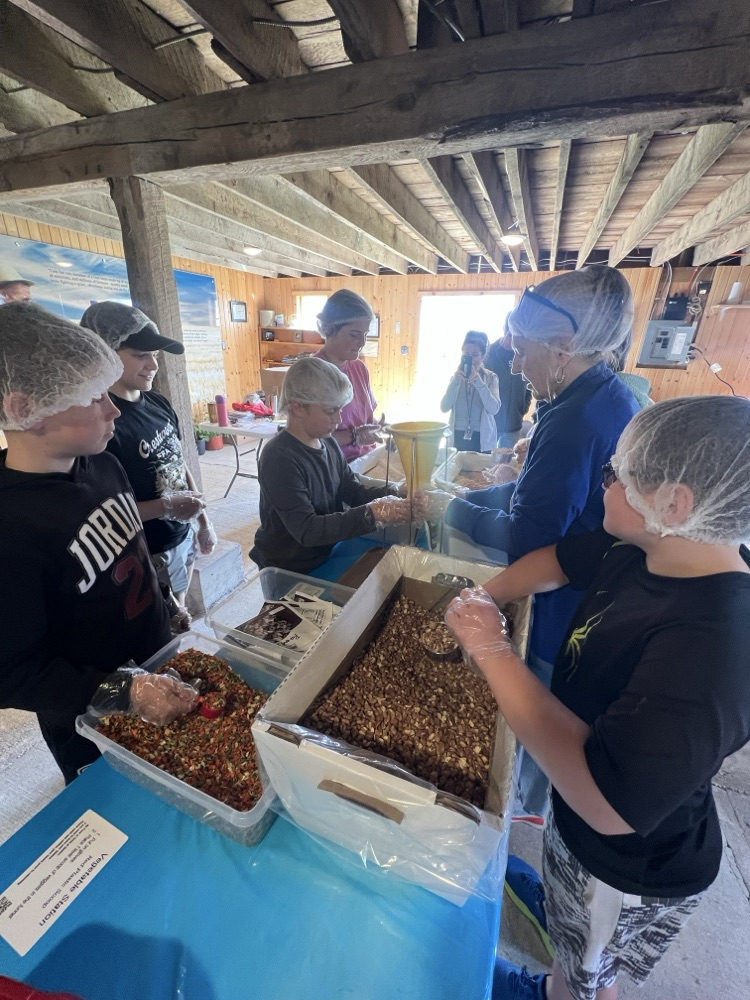 The fifth graders enjoyed a field trip to Norman Borlaug’s boyhood farm in Cresco today!! 