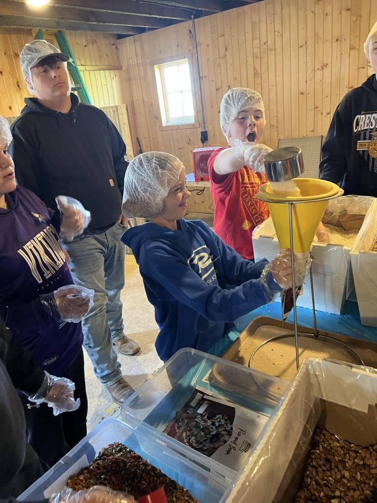 The fifth graders enjoyed a field trip to Norman Borlaug’s boyhood farm in Cresco today!!  