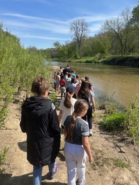4th Grade students enjoyed their trip to the Osborne Nature Center in Elkader on Friday. Students learned about how the town of Osborne came to be as well as learning about lots of different aspects of nature while getting to see some special animals!  