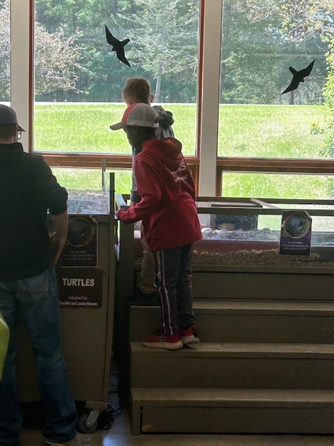 4th Grade students enjoyed their trip to the Osborne Nature Center in Elkader on Friday. Students learned about how the town of Osborne came to be as well as learning about lots of different aspects of nature while getting to see some special animals!  
