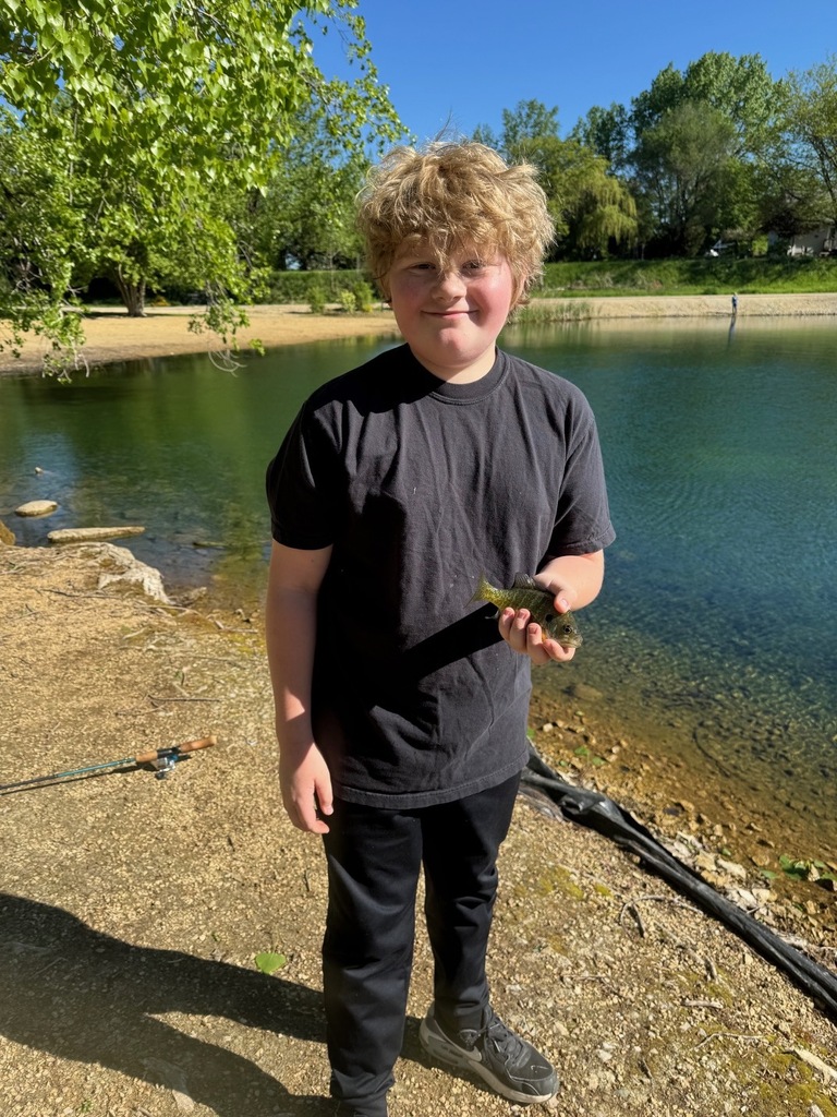 5 dozen worms and 68 total fish caught! Thank you Matt and Caleb for extra hands today.