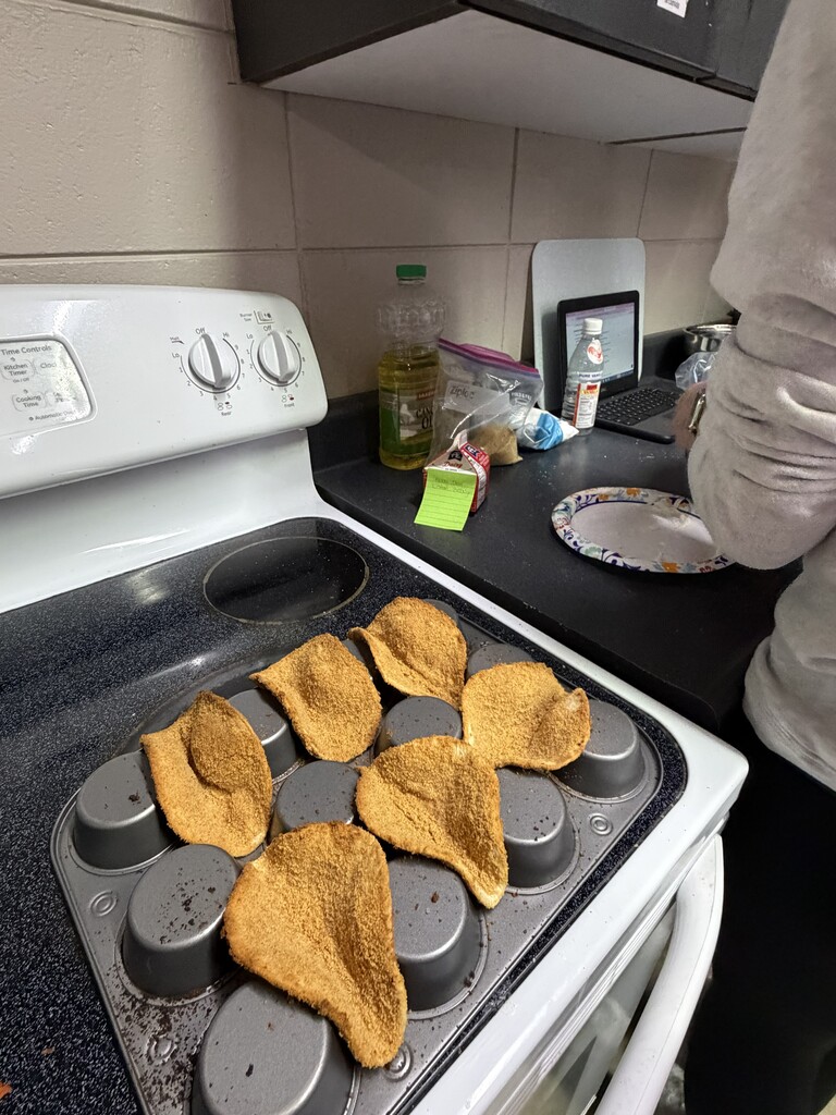 Spanish II students designed their own taco stand and poster and brought their recipes to life in their cooking project. They prepared dishes like Dorinachos, beef tacos, chicken quesadillas, and many other delicious creations. A fun way to learn language and culture through food! 🌮