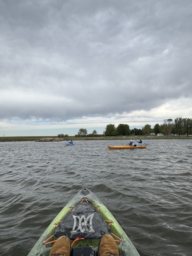 Students enjoyed learning all about kayaking today with Matt Crayne! What a great day!