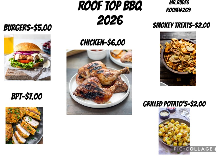 Rooftop BBQ will have some great options for your dinner at Endmester Showcase!