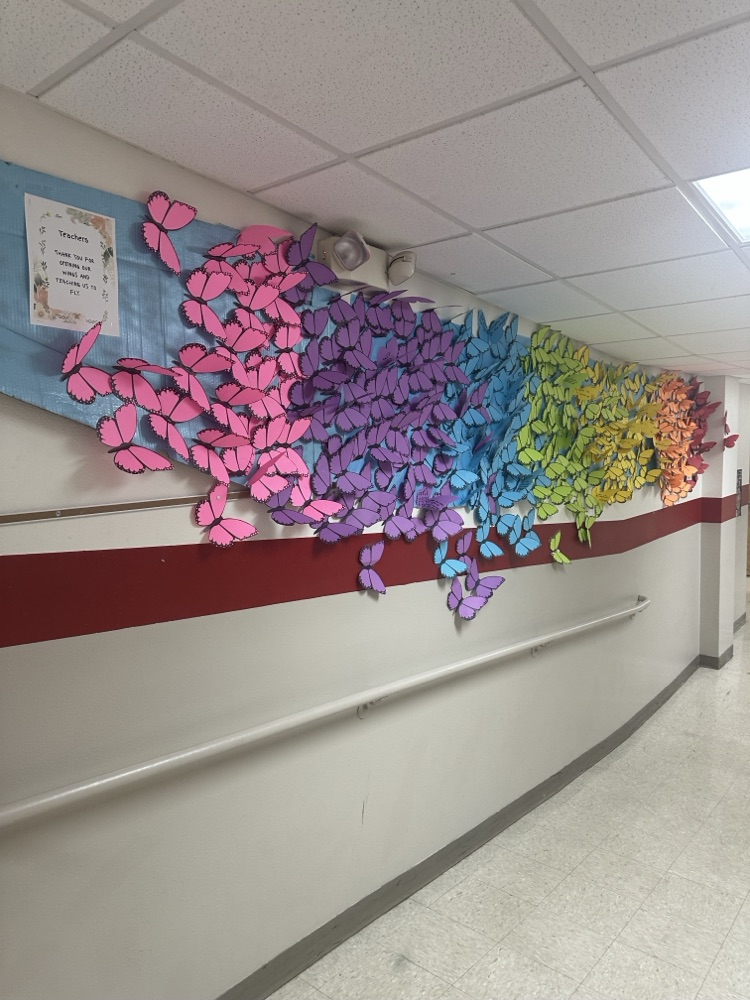 In honor of Teacher Appreciation Week May 4-8, elementary students took time during guidance class to show their appreciation for their teachers and all they do each day