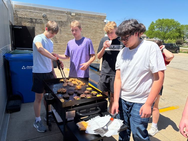 The Advanced Foods class is finishing strong, with 24 students learning to grill fruits, vegetables, steak, chicken, and hamburgers.