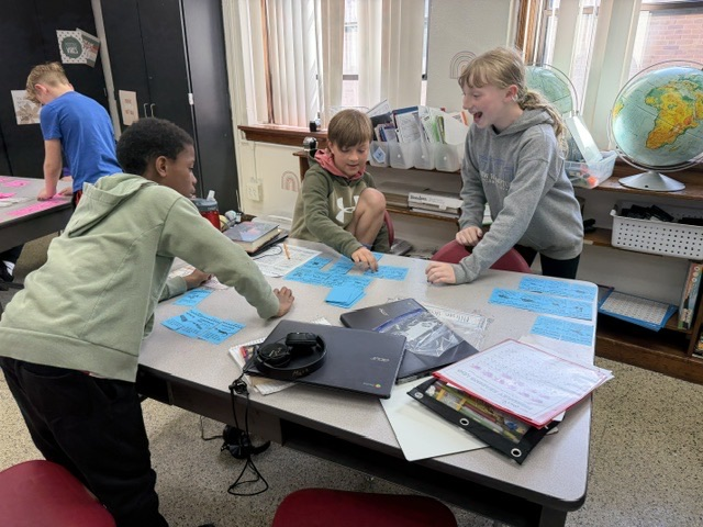 4th Grade students in Mrs. Conary's class have been learning about everything “Living Things”.
