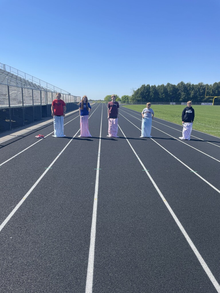 The Unity in Motion students planned their first inclusive field day for 5th - 8th grade students. They planned relays and activities for all students, with and without disabilities.