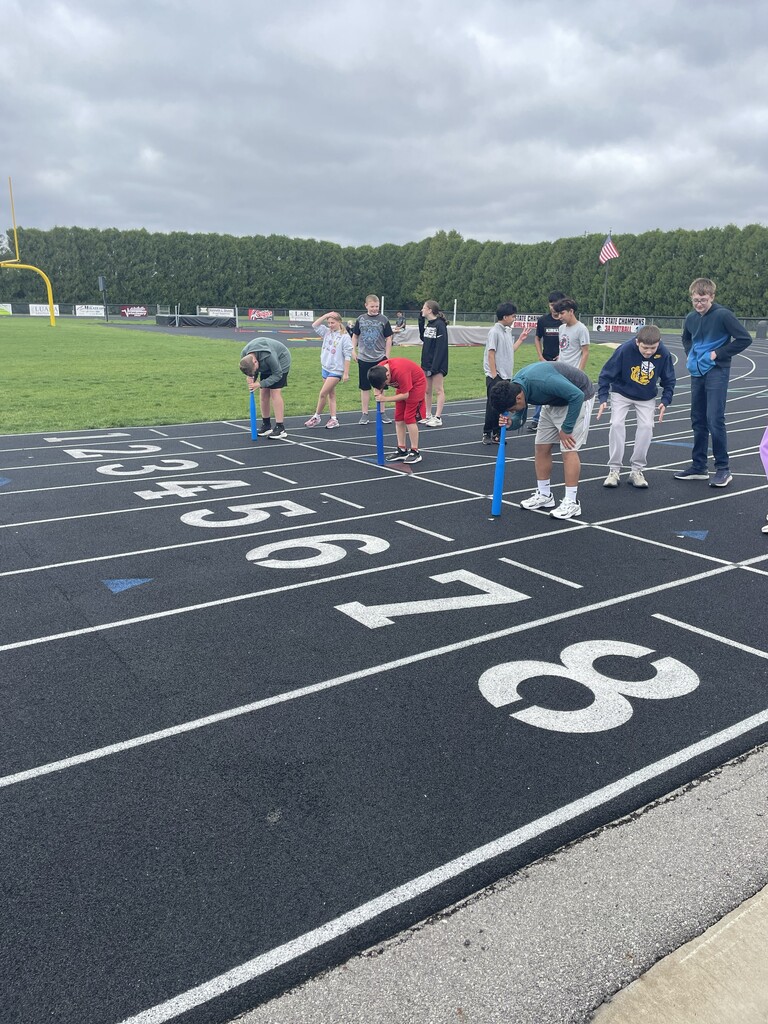 The Unity in Motion students planned their first inclusive field day for 5th - 8th grade students. They planned relays and activities for all students, with and without disabilities.