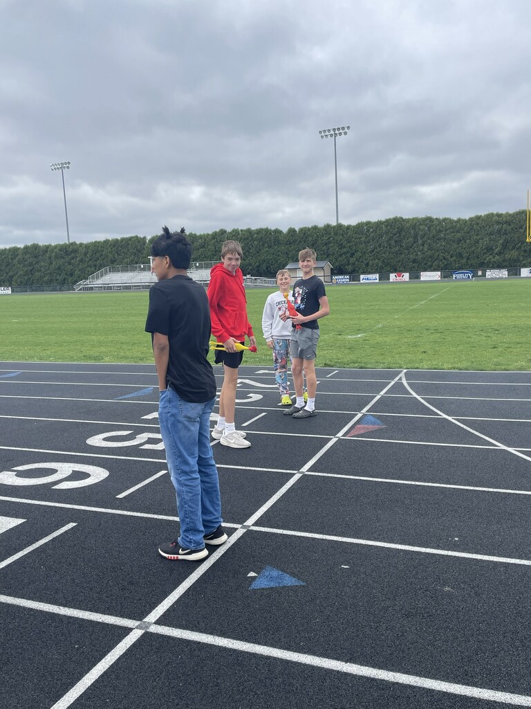 The Unity in Motion students planned their first inclusive field day for 5th - 8th grade students. They planned relays and activities for all students, with and without disabilities.