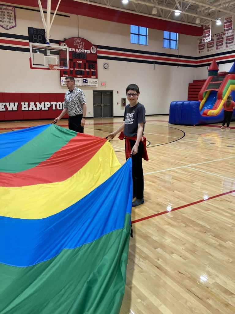 The Unity in Motion students planned their first inclusive field day for 5th - 8th grade students. They planned relays and activities for all students, with and without disabilities.
