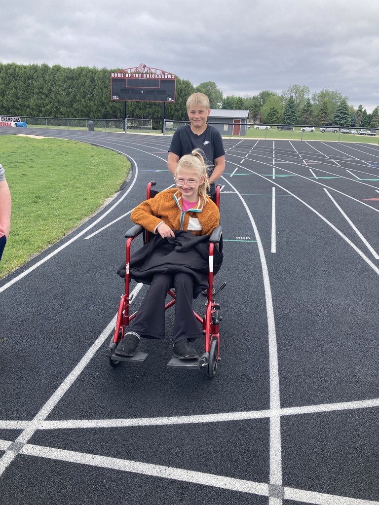 The Unity in Motion students planned their first inclusive field day for 5th - 8th grade students. They planned relays and activities for all students, with and without disabilities.
