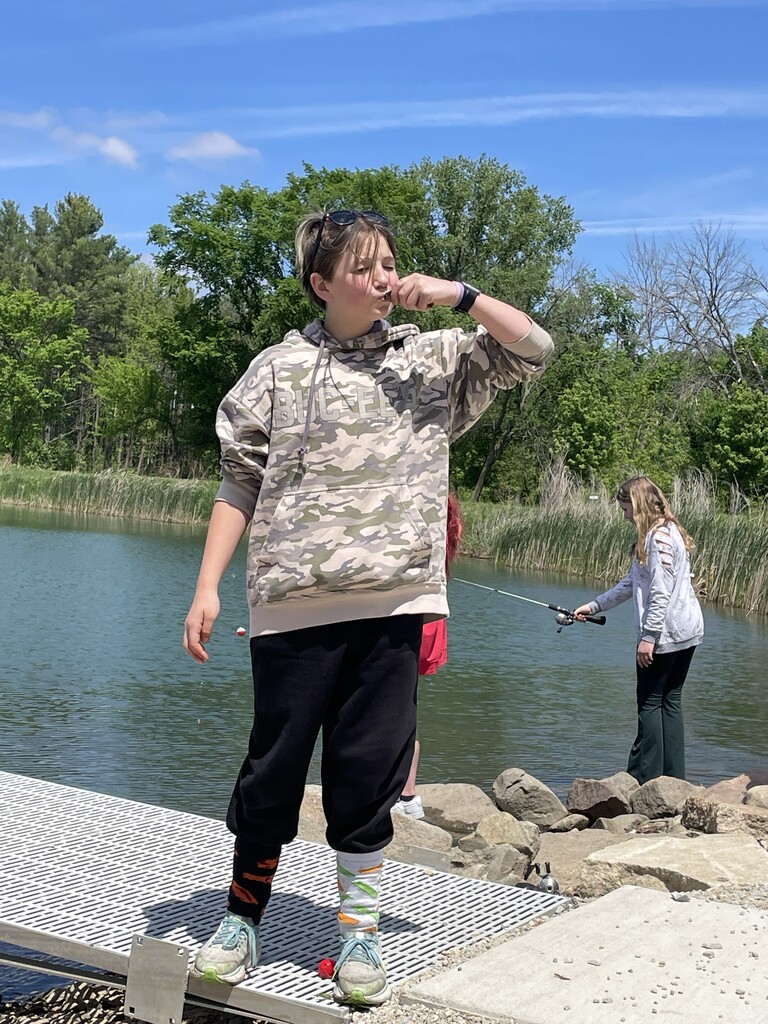 7th graders enjoyed a field trip to Twin Ponds on Wednesday! They experienced fishing, atlatl, shooting pellet guns, pond study, and archery!