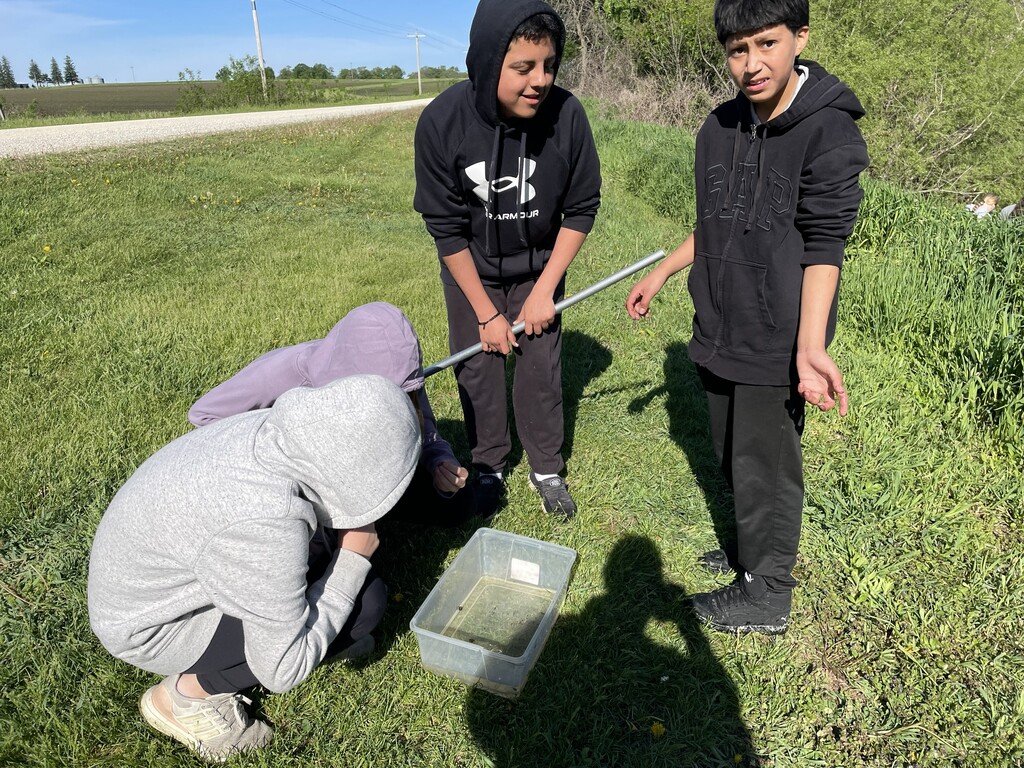 7th graders enjoyed a field trip to Twin Ponds on Wednesday! They experienced fishing, atlatl, shooting pellet guns, pond study, and archery!
