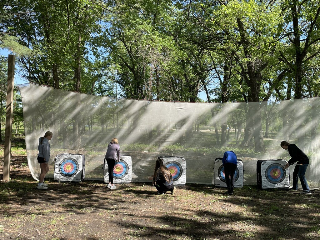 7th graders enjoyed a field trip to Twin Ponds on Wednesday! They experienced fishing, atlatl, shooting pellet guns, pond study, and archery!