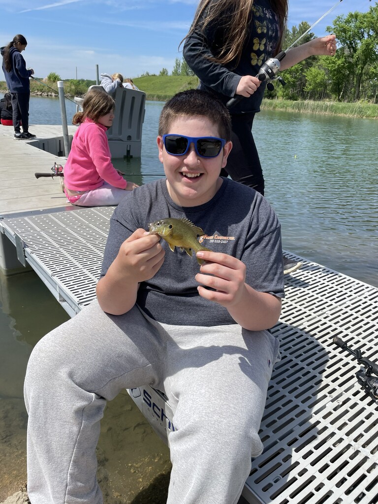 7th graders enjoyed a field trip to Twin Ponds on Wednesday! They experienced fishing, atlatl, shooting pellet guns, pond study, and archery!