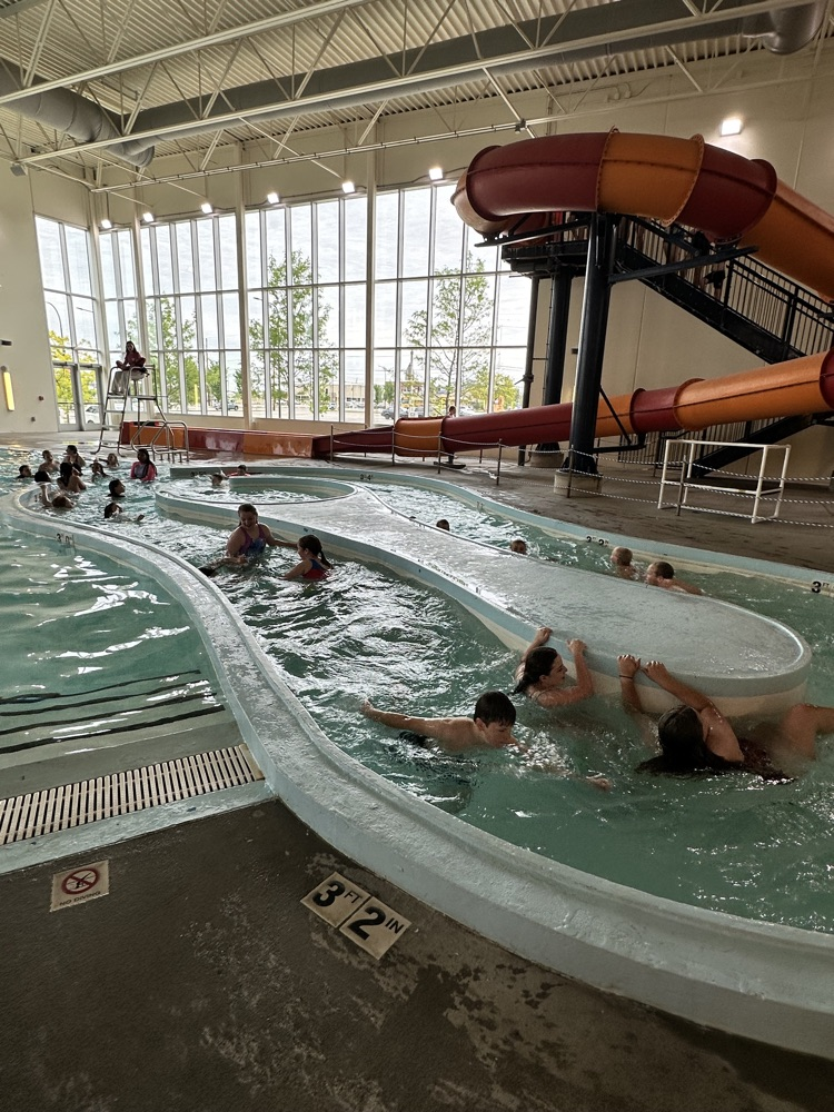 Check out 5th graders having fun during their 4th quarter reward at the Sportsplex in Waterloo!
