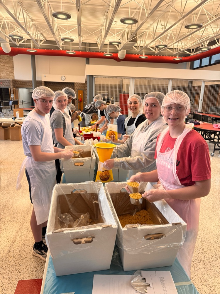 To wrap up the school-year, iJAG students hosted a meal-packaging day in collaboration with The Outreach Program.