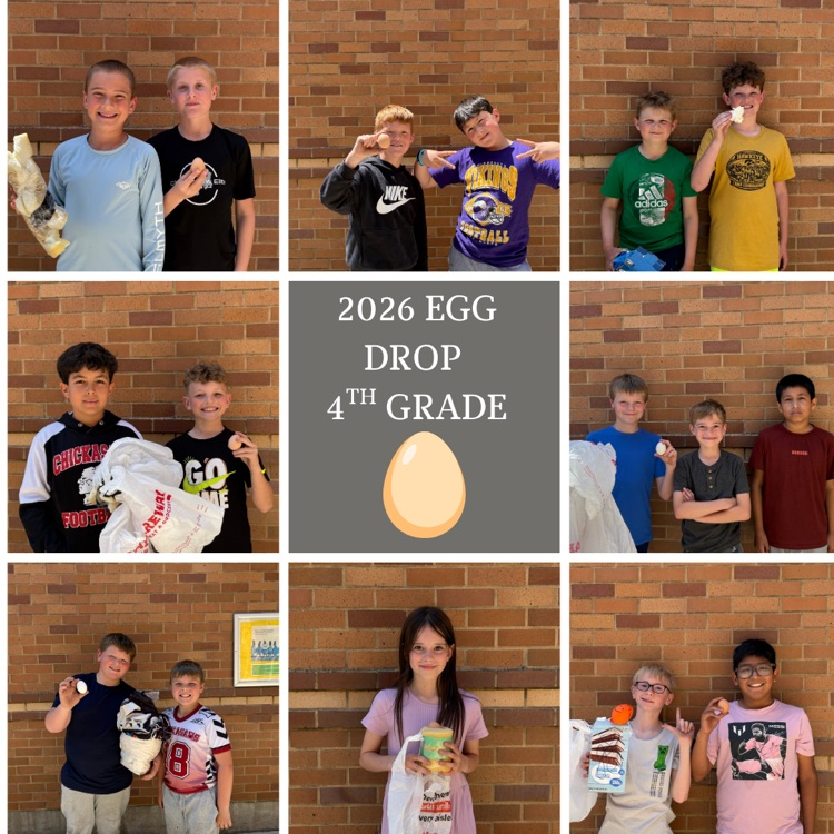 Our fourth graders put their engineering and problem-solving skills to the test during our Egg Drop Challenge! Students designed and built creative contraptions to protect their eggs from a high fall.