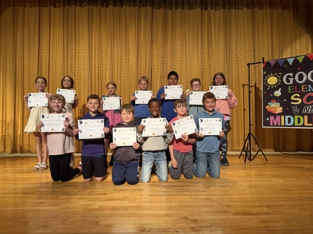 4th grade had their last quarter awards ceremony on the last day of school! Lots of awards were handed out to students across all subjects.
