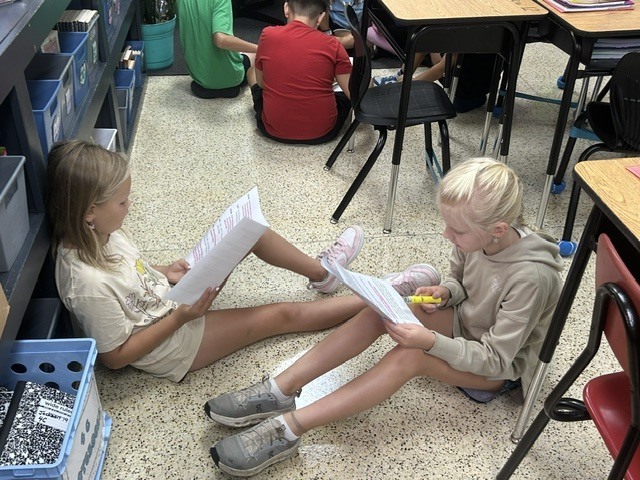 Want to get kids excited to read? Give them readers' theater scripts! These 4th graders are loving readers theater!