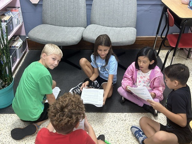 Want to get kids excited to read? Give them readers' theater scripts! These 4th graders are loving readers theater!