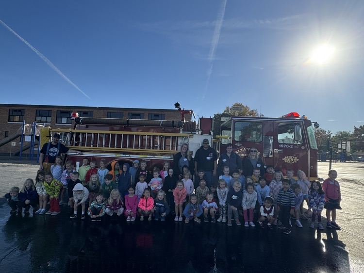 The New Hampton Elementary Kindergarten and TK classrooms had some very special visitors