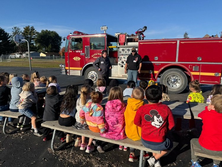 The New Hampton Elementary Kindergarten and TK classrooms had some very special visitors