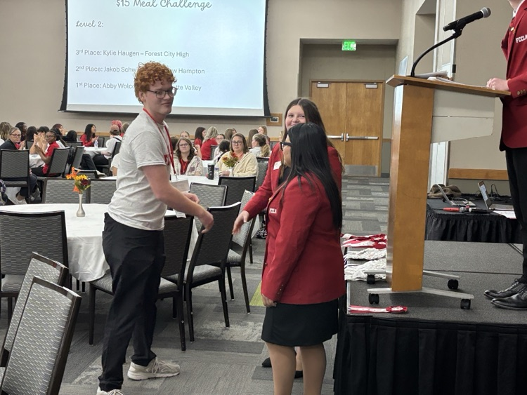 New Hampton's FCCLA went to Cedar Rapids Kirkwood Hotel to compete in the Fall Leadership Rally. 
