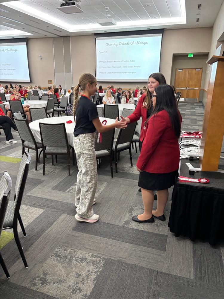 New Hampton's FCCLA took students to Cedar Rapids Kirkwood Hotel to compete in the Fall Leadership Rally.
