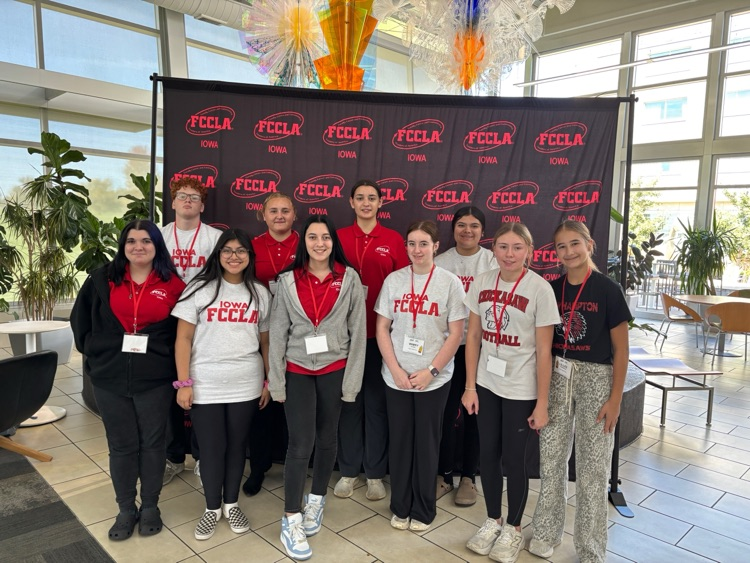 New Hampton's FCCLA competed in Cedar Rapids at the Kirkwood Hotel for the Fall Leadership Rally.