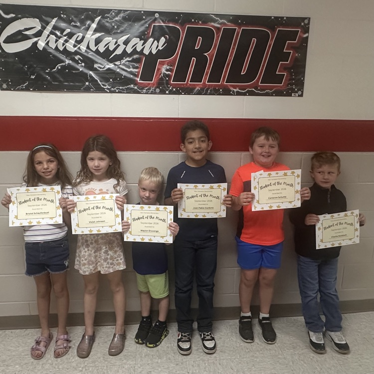 The elementary wants to present the September students of the month  