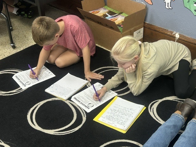 Our 4th graders have been working hard on their writing and practicing the important skill of peer editing! 💡 Students are learning how to give helpful feedback, look for ways to improve their writing, and learn from one another.  Peer editing helps our young writers become stronger authors while building collaboration, communication, and critical-thinking skills. We love seeing them take ownership of their learning and help each other grow! 💙📚  #FourthGrade #WritingWorkshop #PeerEditing #GrowingAsWriters