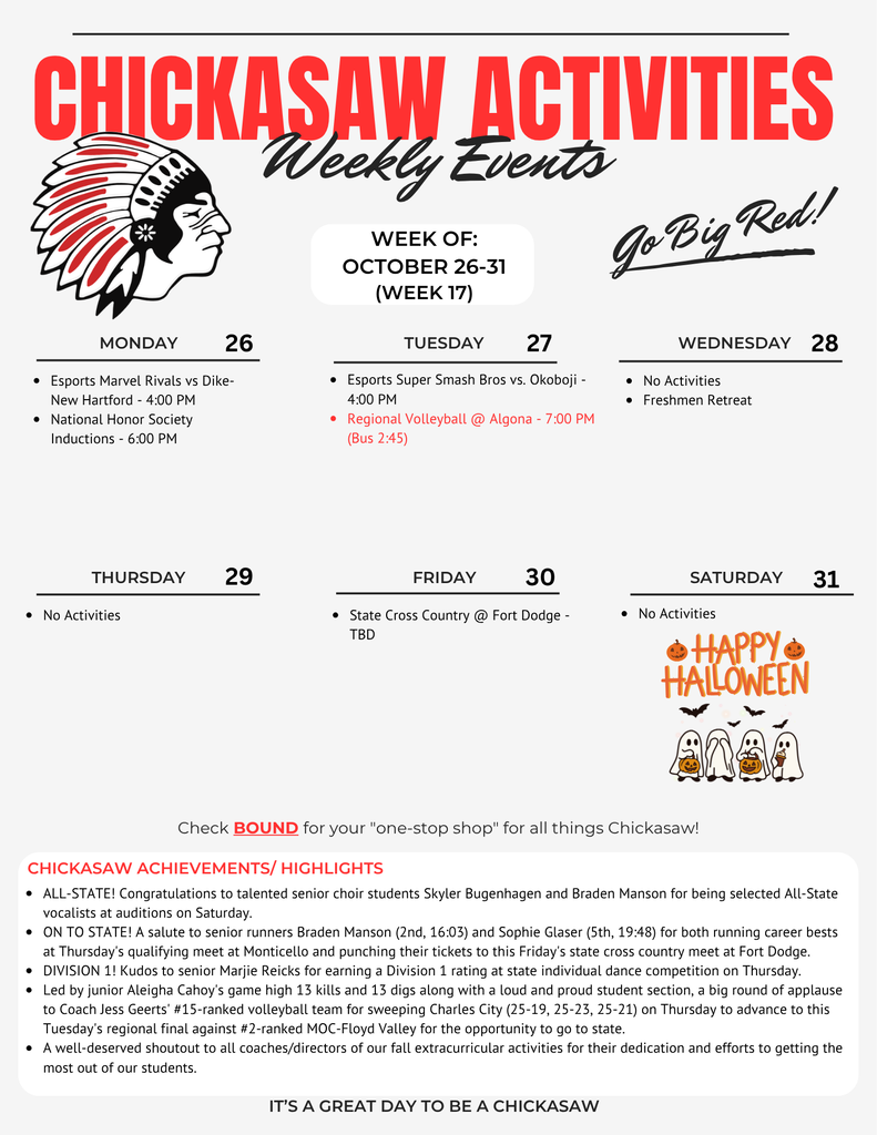 Chickasaw Activities