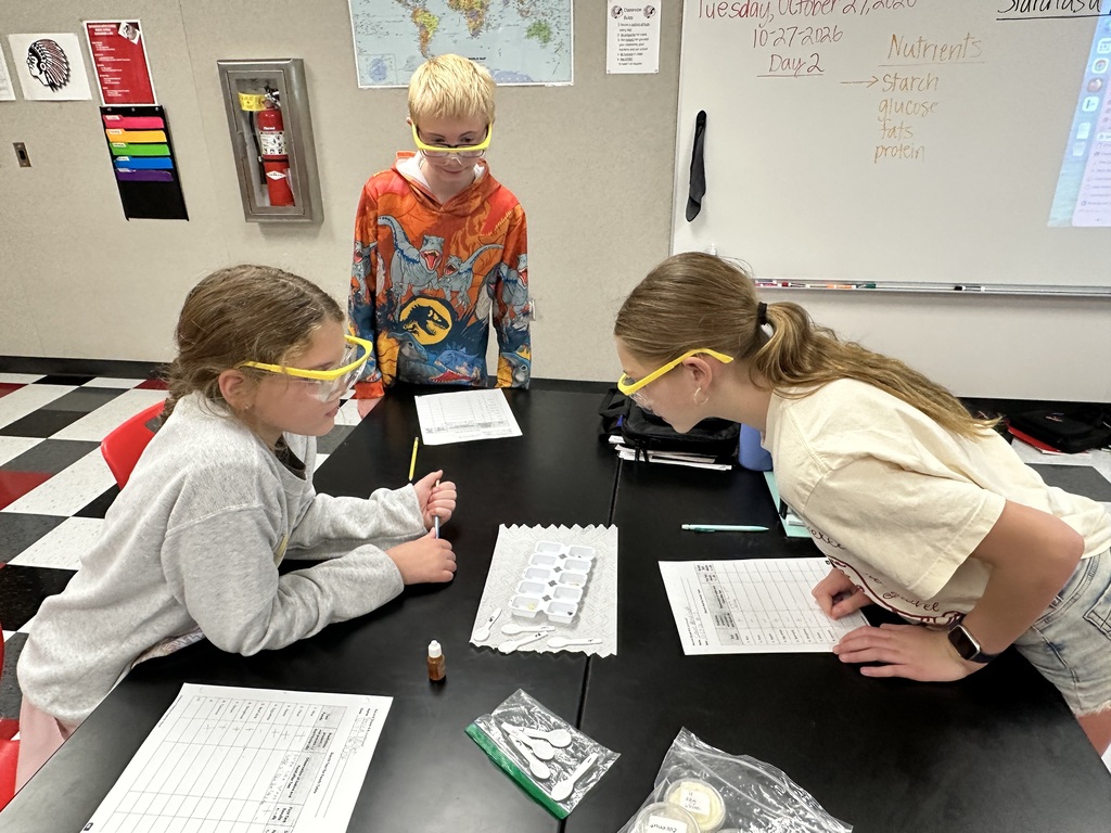 Block 2 in 5th grade science is testing foods for starch!