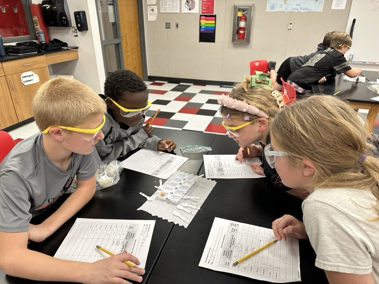 Take a look at 5th grade block 3 lab groups as they test foods for starch!