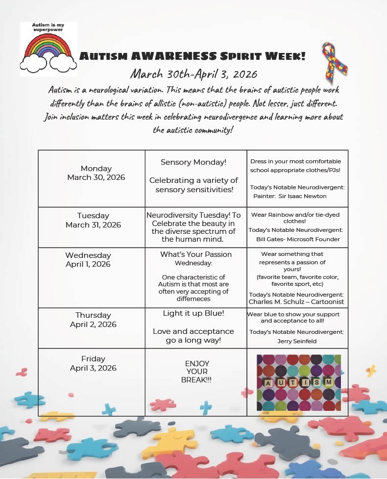 Autism Awareness week