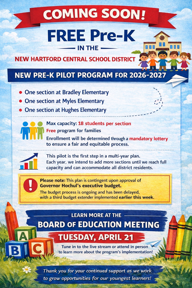 New Hartford PreK Program