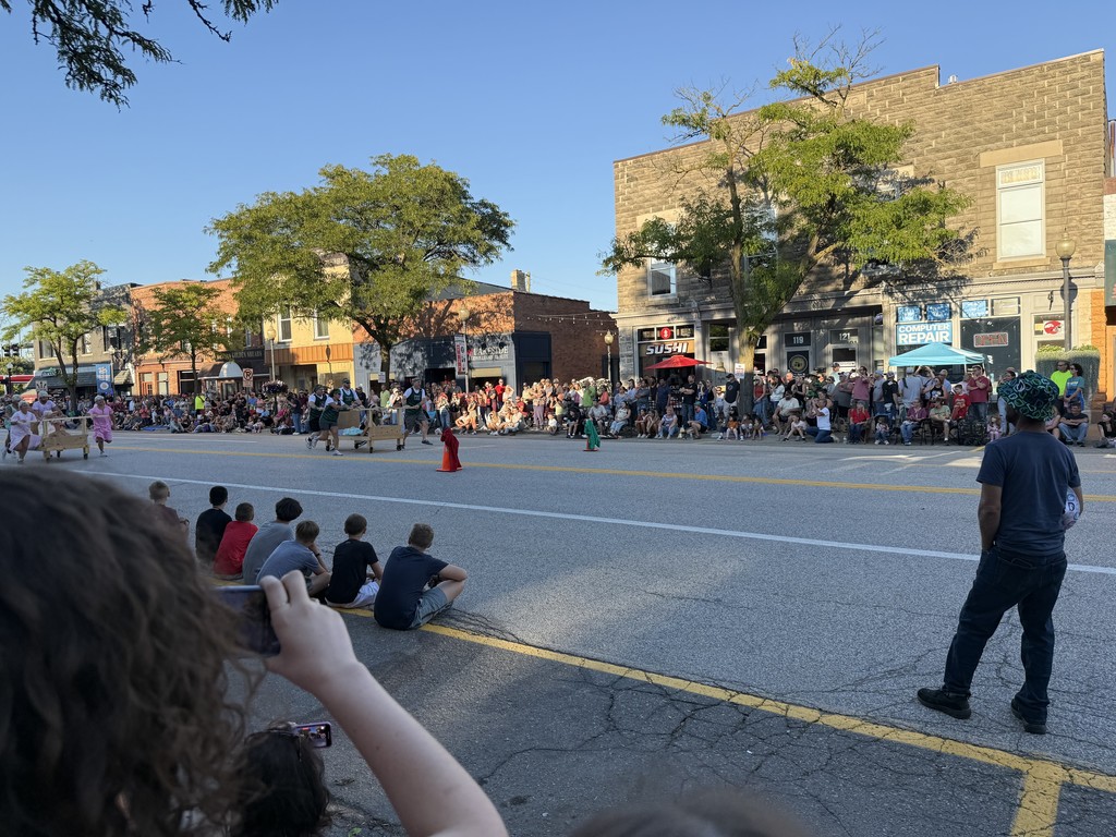 Race in action