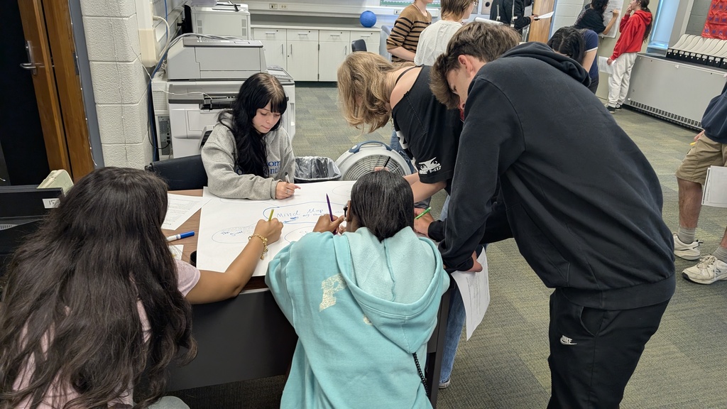Students taking Money Test