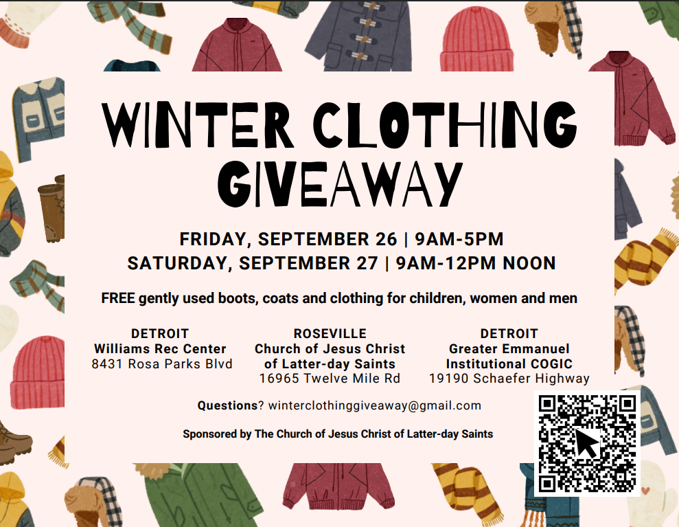 Winter Clothing Giveaway