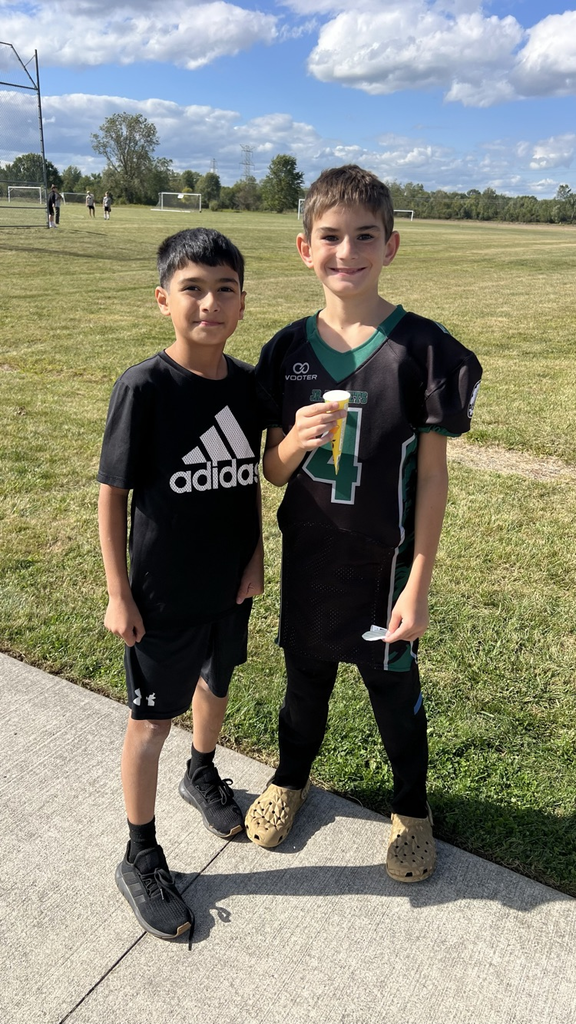 students on the playground