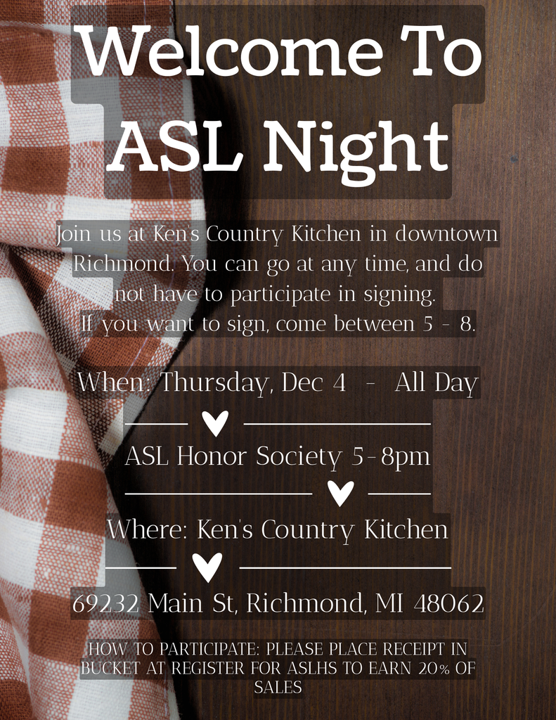 ASL Ken's Country Kitchen Night