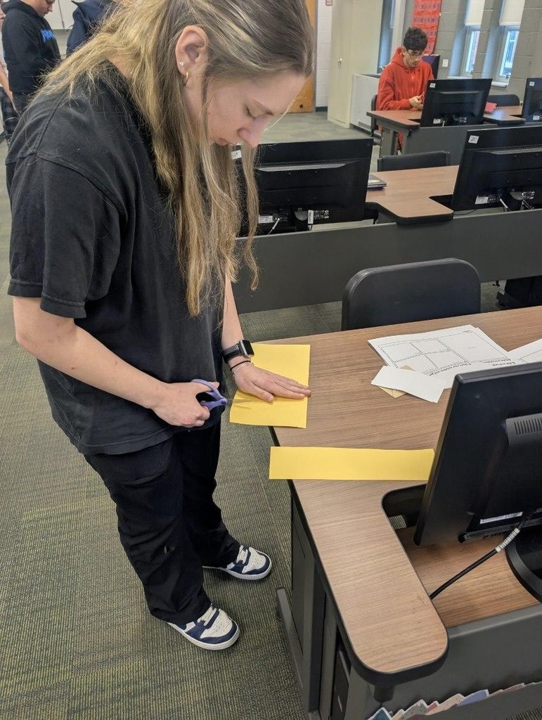 Ent students working