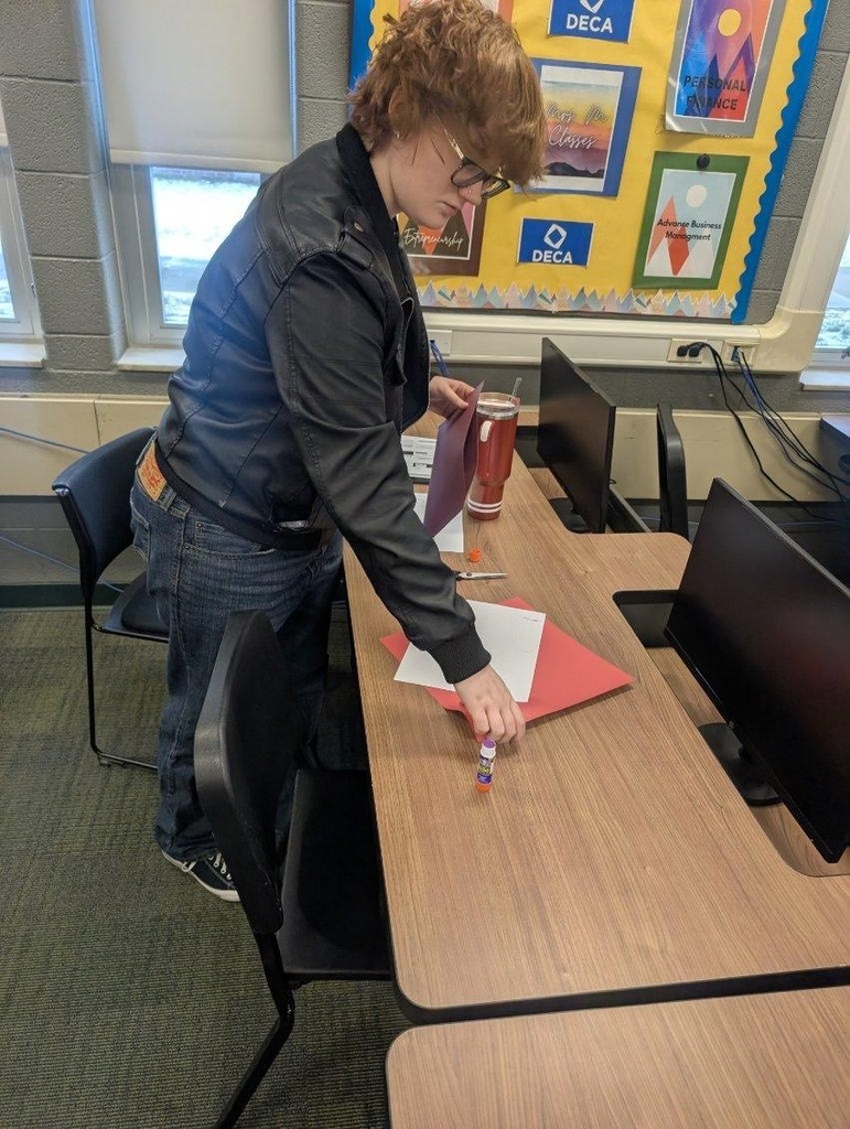 Ent students working